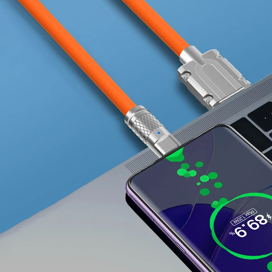 Kabel USB do USB-C 120W 7A
