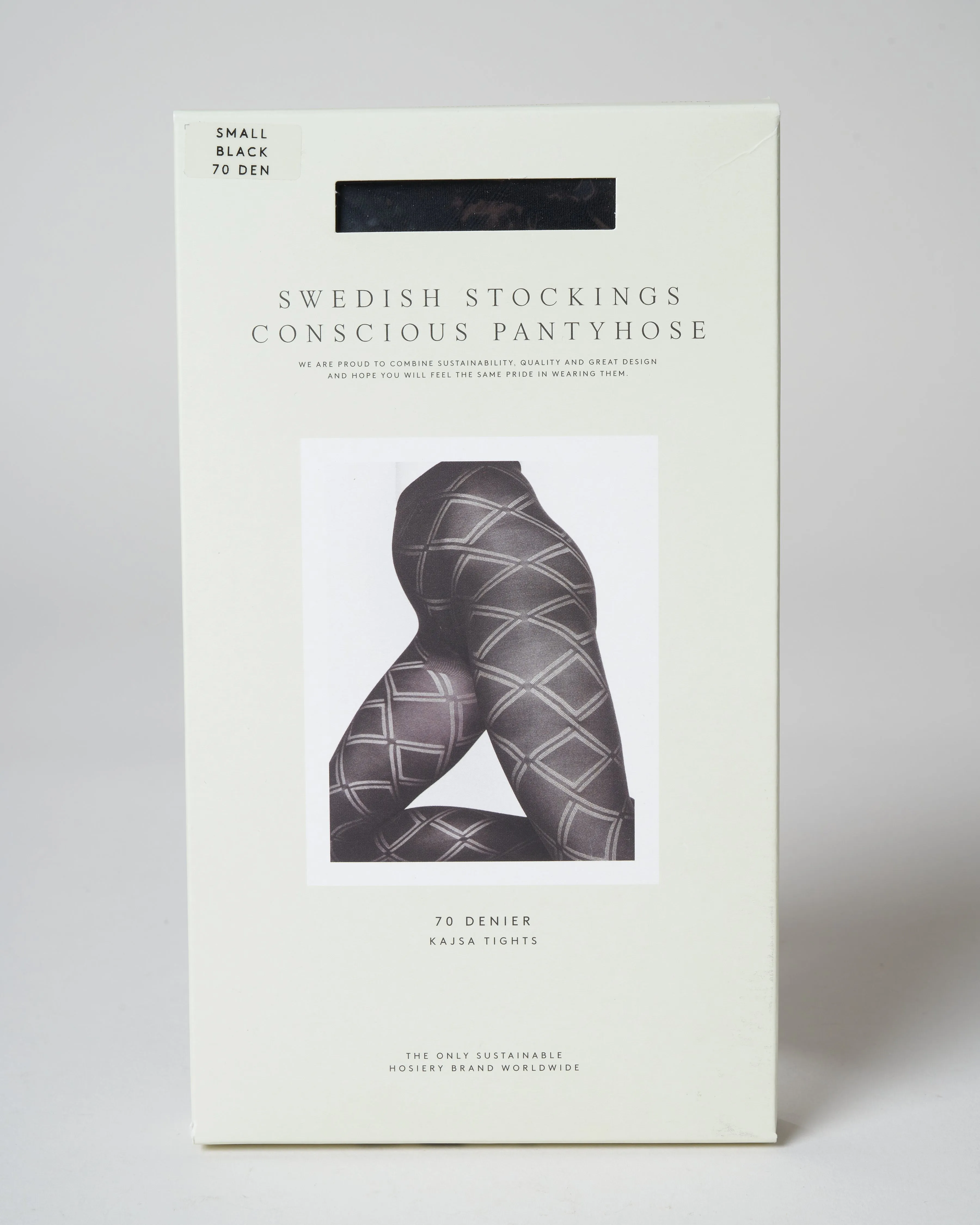 kajsa lattice tights - black