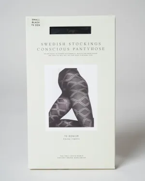 kajsa lattice tights - black