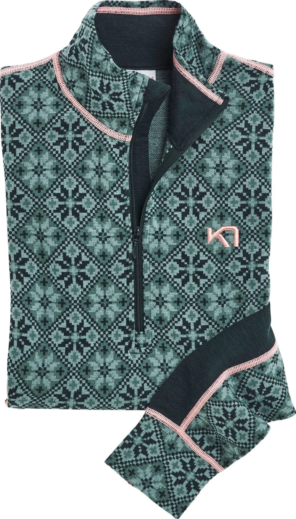 Kari Traa - Rose Half-Zip Baselayer Top 100% Merino