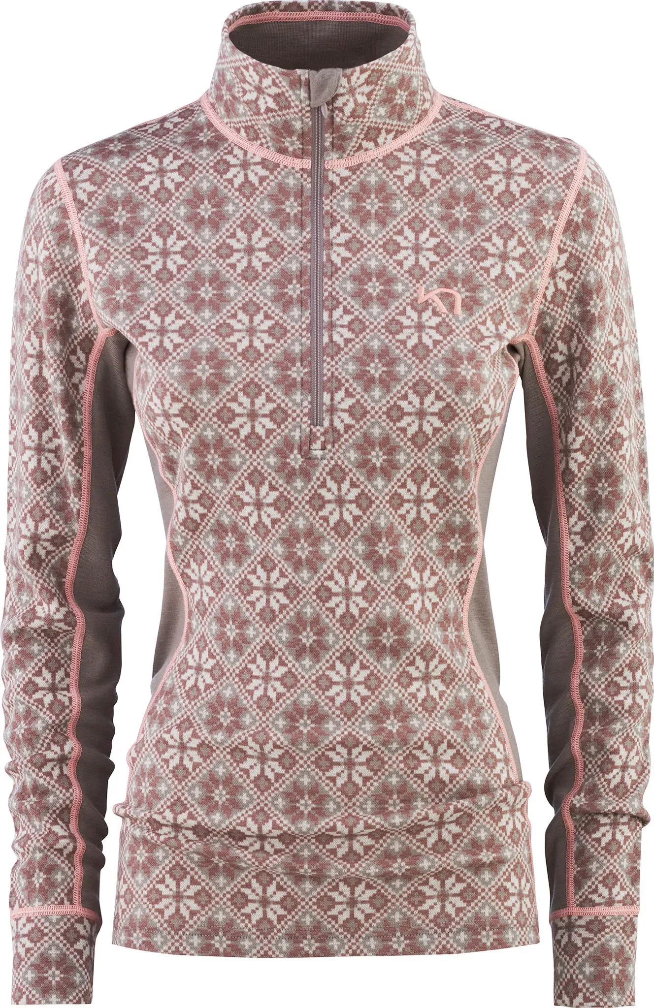 Kari Traa - Rose Half-Zip Baselayer Top 100% Merino