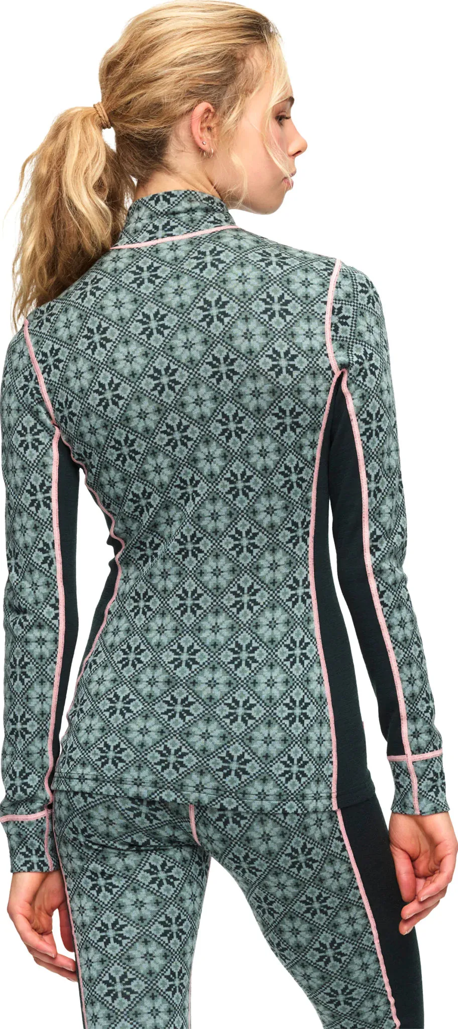Kari Traa - Rose Half-Zip Baselayer Top 100% Merino