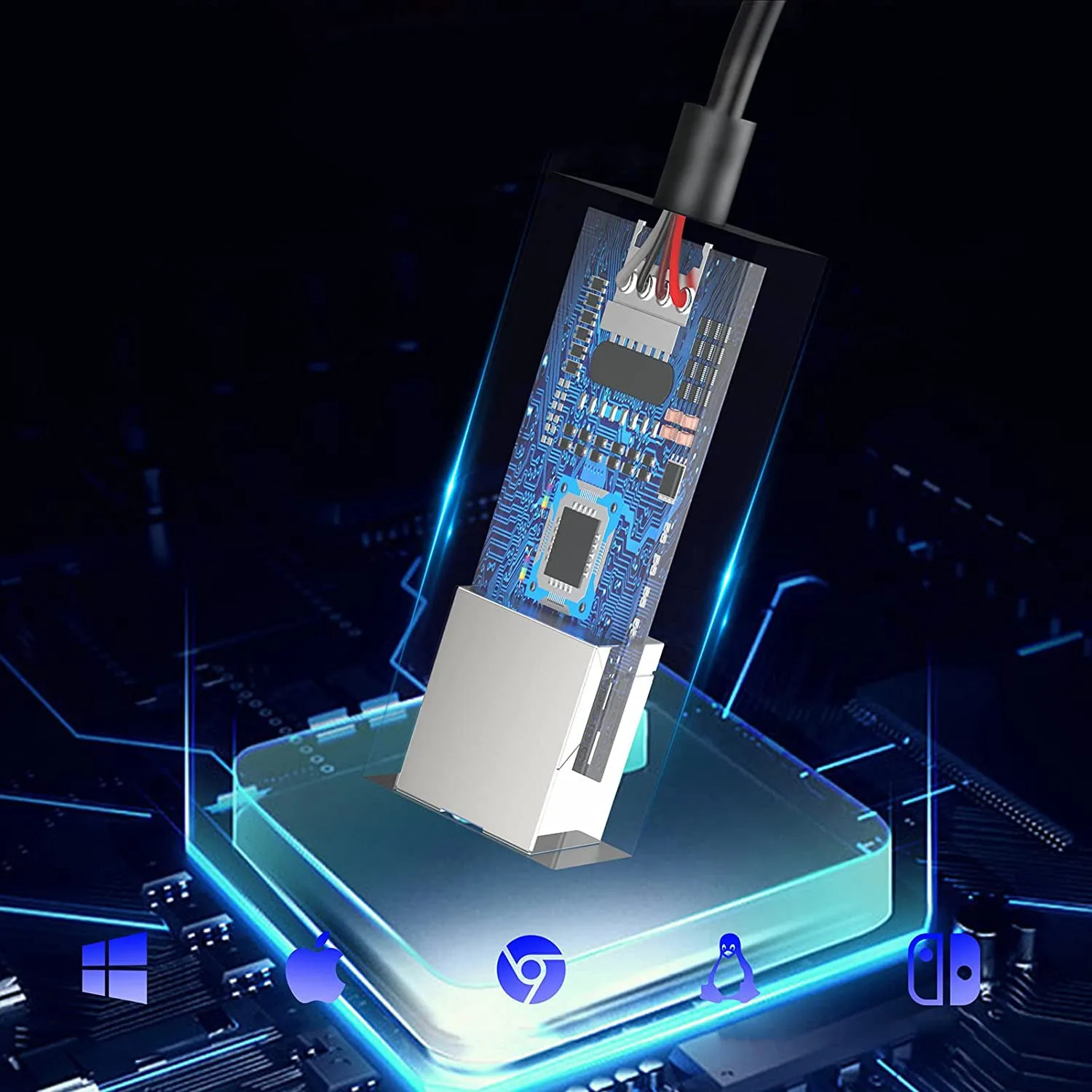 Karta Sieciowa USB, LAN, Gigabit Ethernet, RJ45