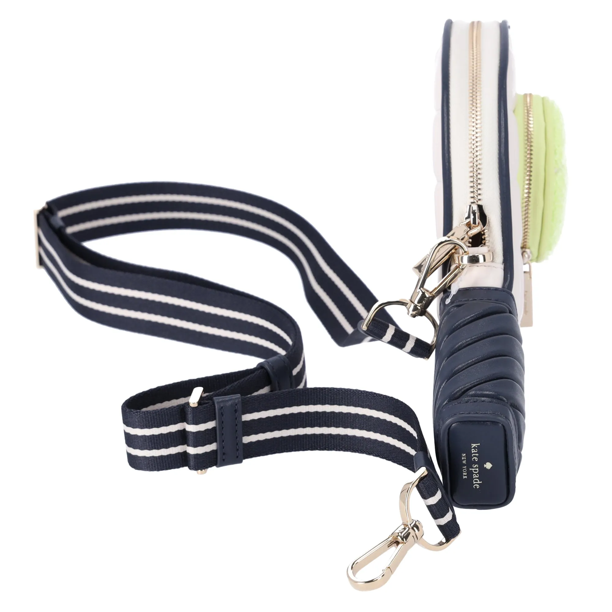 Kate Spade Grand Slam 3D Tennis Racquet Small Crossbody KF517 Limited Edition