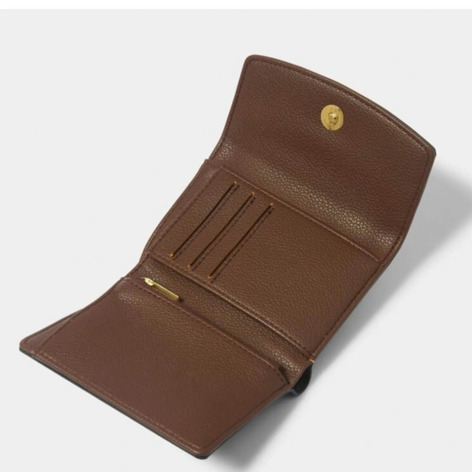 Katie Loxton Marni Faux Croc Purse - Chocolate
