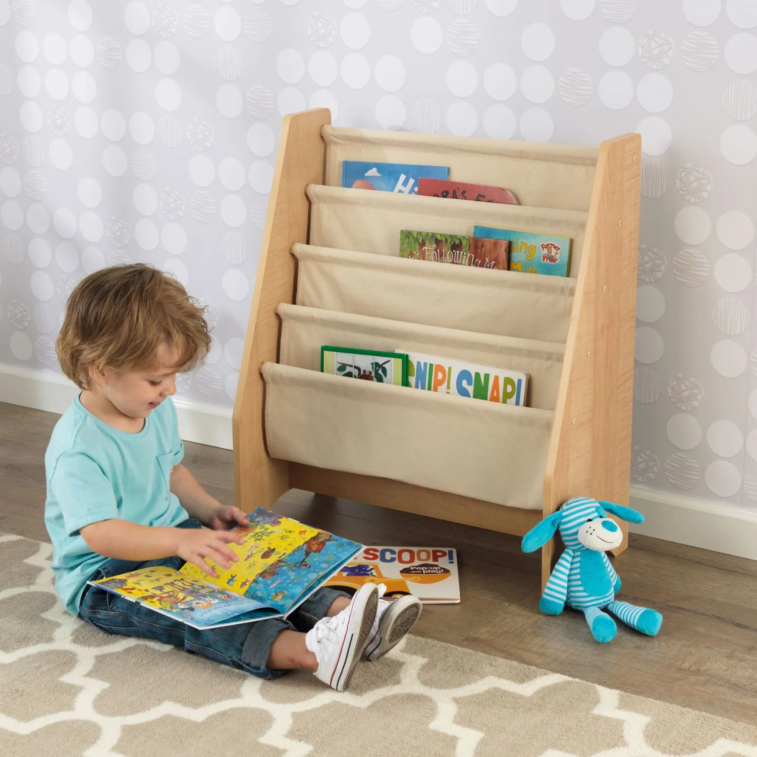KidKraft Sling Bookshelf - Natural