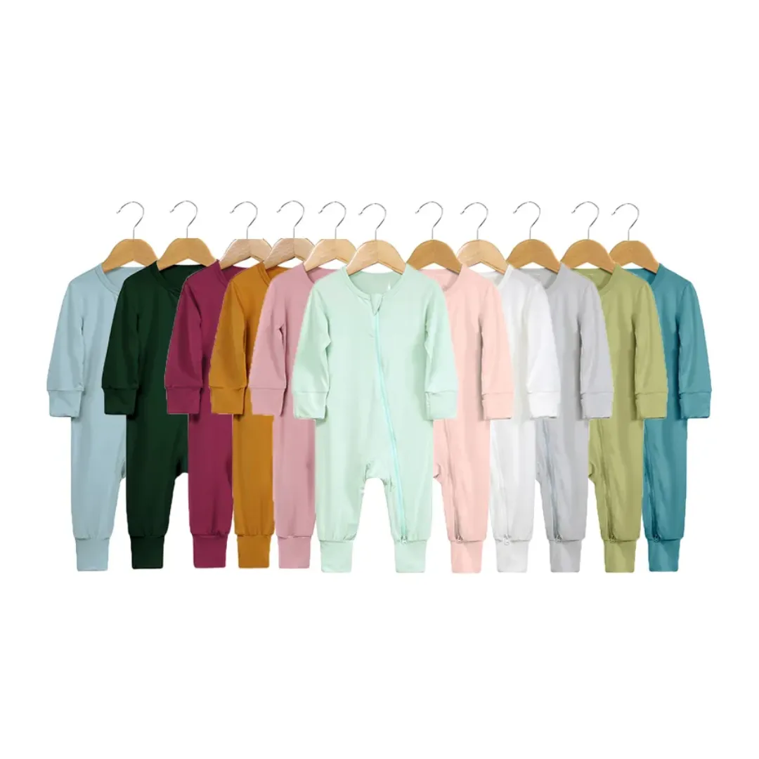 Kids Tales Baby Zipped Romper Sleepsuit - Teal