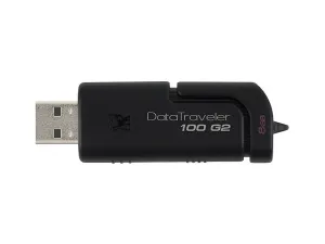 Kingston Dt100 G2/8 Gbz 8 Gb Data Traveler 100 G2 Negro