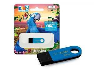 Kingston Dt109 Memoria Usb 8 Gb, Blue Rio