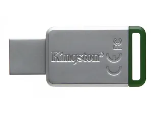 Kingston Dt50 Memoria Datatraveler Usb 3.1/ 16 Gb, Verde/Metal