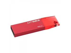 Kingston Dtse3 16 Gb Memoria Usb Kc U6816 4 C1 R Rojo