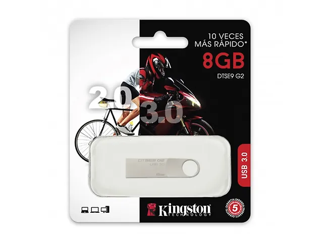 Kingston Kc U918 G 4 C4 8 Gb Usb 3.0 Champagne Plata
