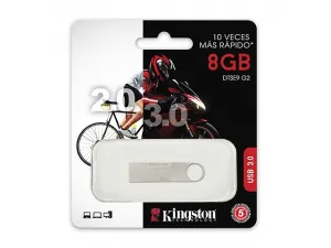 Kingston Kc U918 G 4 C4 8 Gb Usb 3.0 Champagne Plata