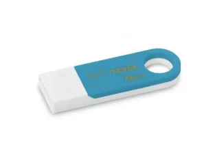 Kingston Kg U498 G B Memoria Usb 8 Gb Data Traveler 109 Azul Con Blanco