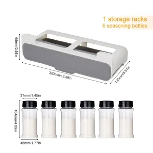 Kitchen Self-Adhesive Spice Organizer