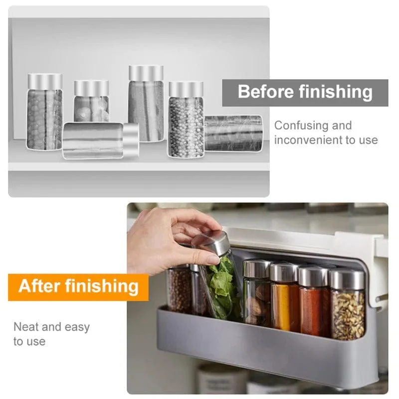 Kitchen Self-Adhesive Spice Organizer