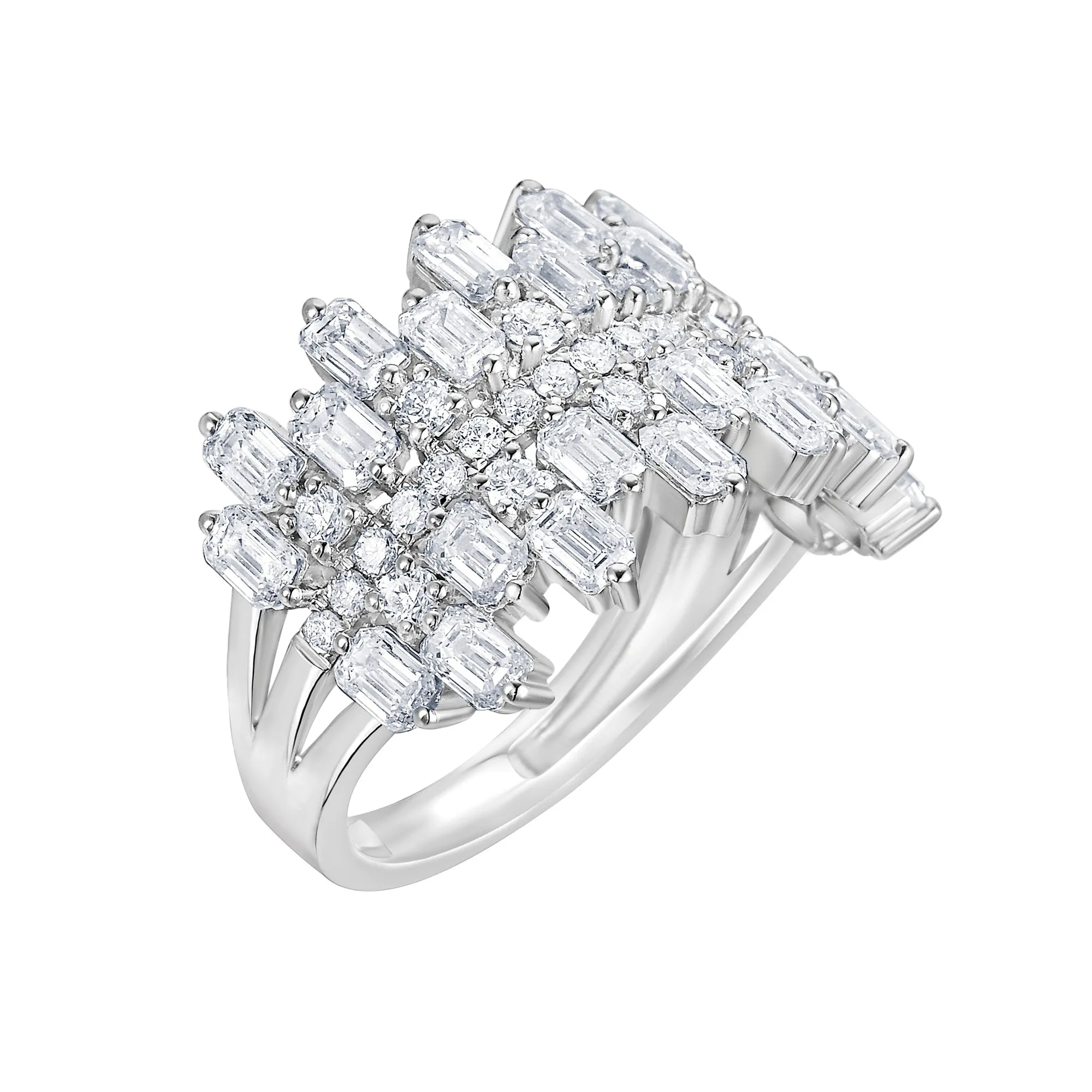 Kite Viveka Band Diamond Statement Ring