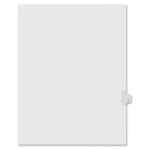 Kleer-Fax Preprinted Letter Side Tab Index Divider