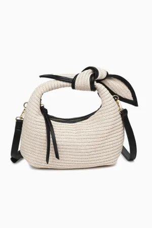 Knot Straw Handbag