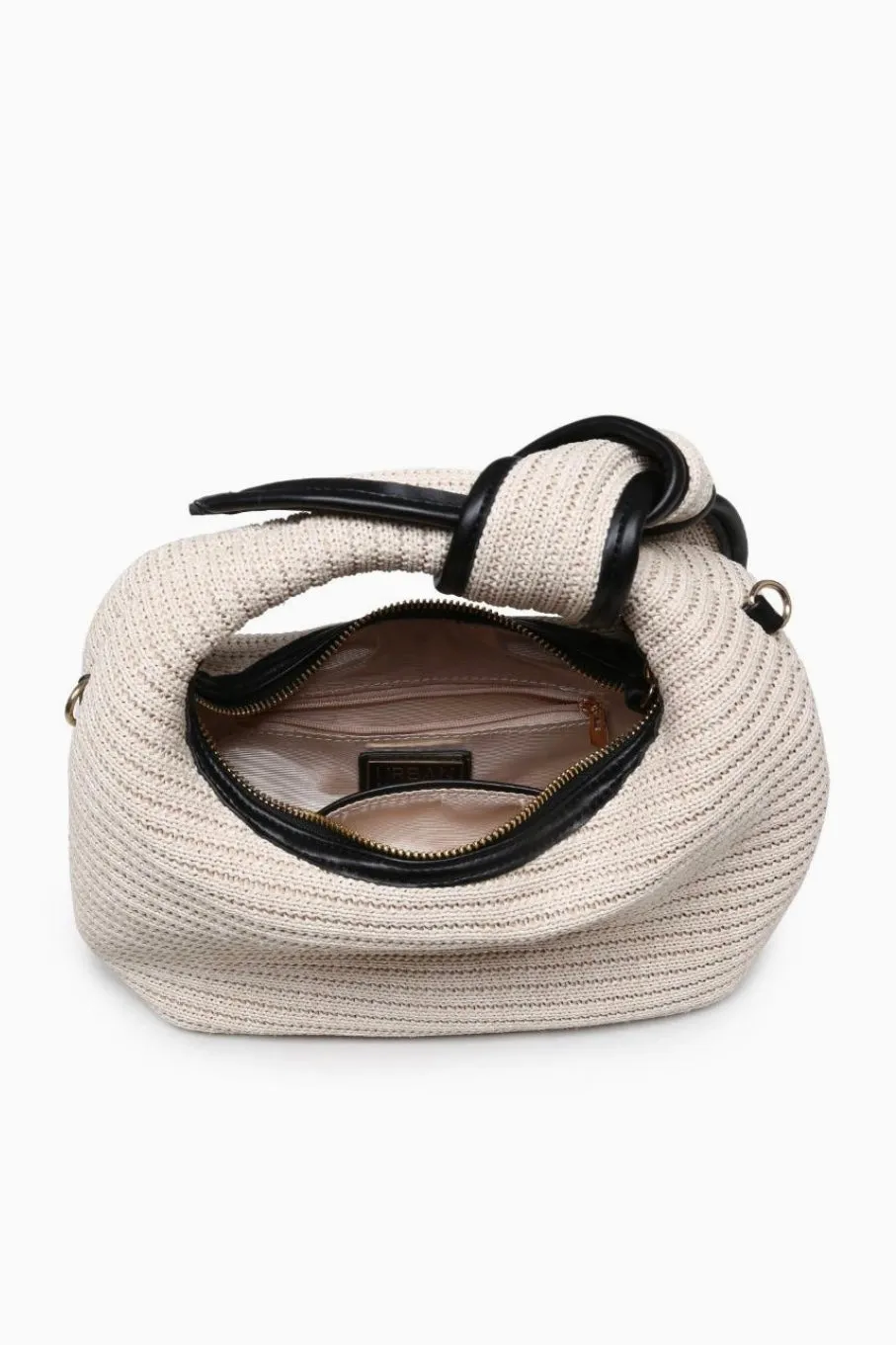 Knot Straw Handbag