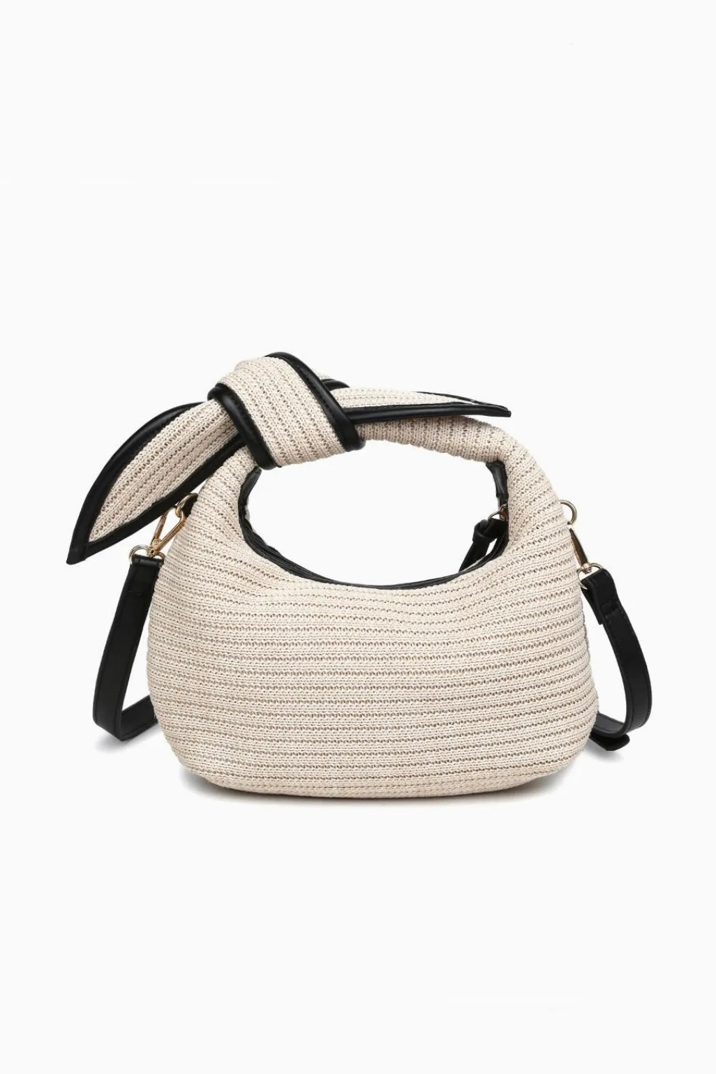 Knot Straw Handbag