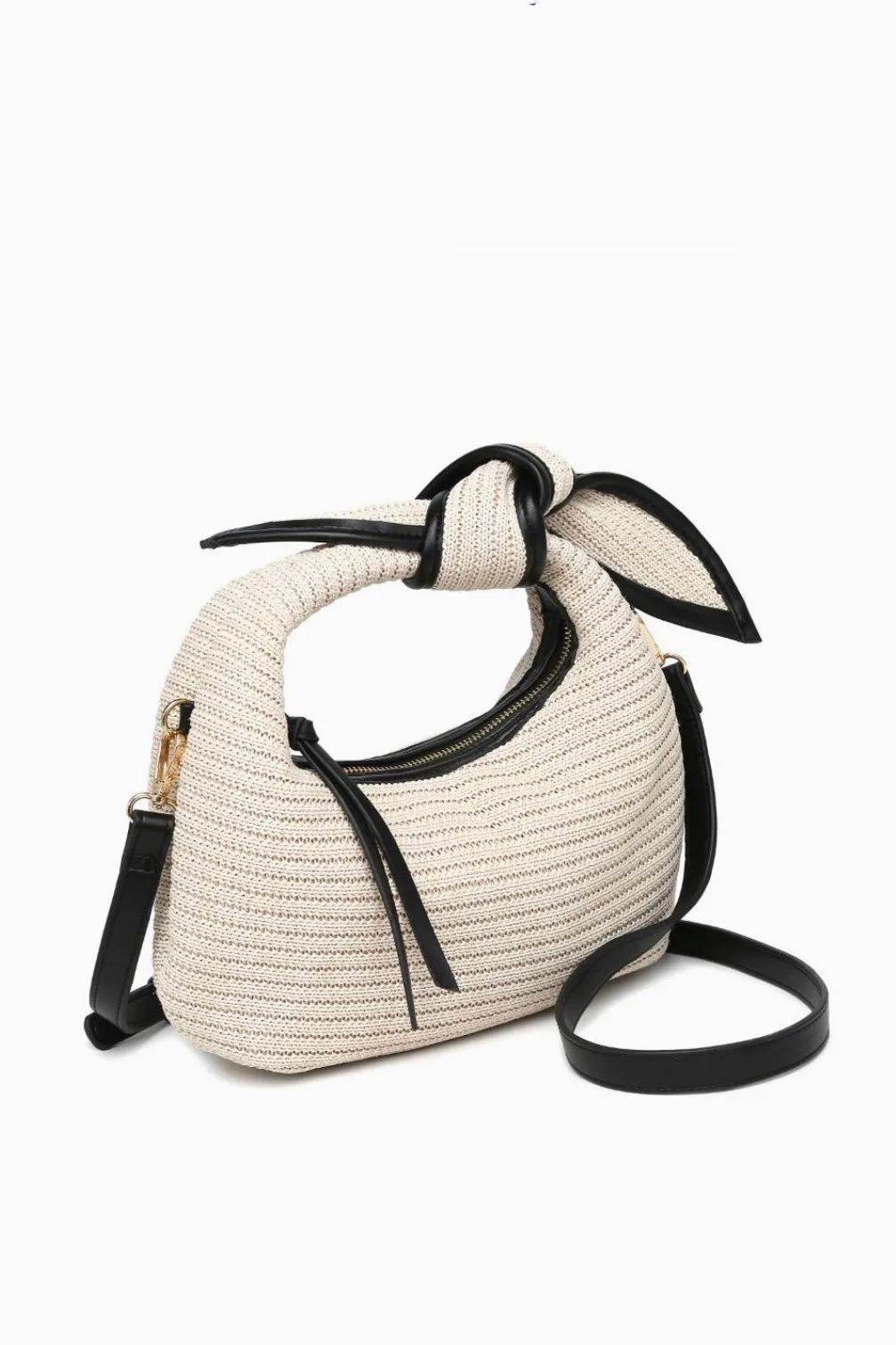 Knot Straw Handbag