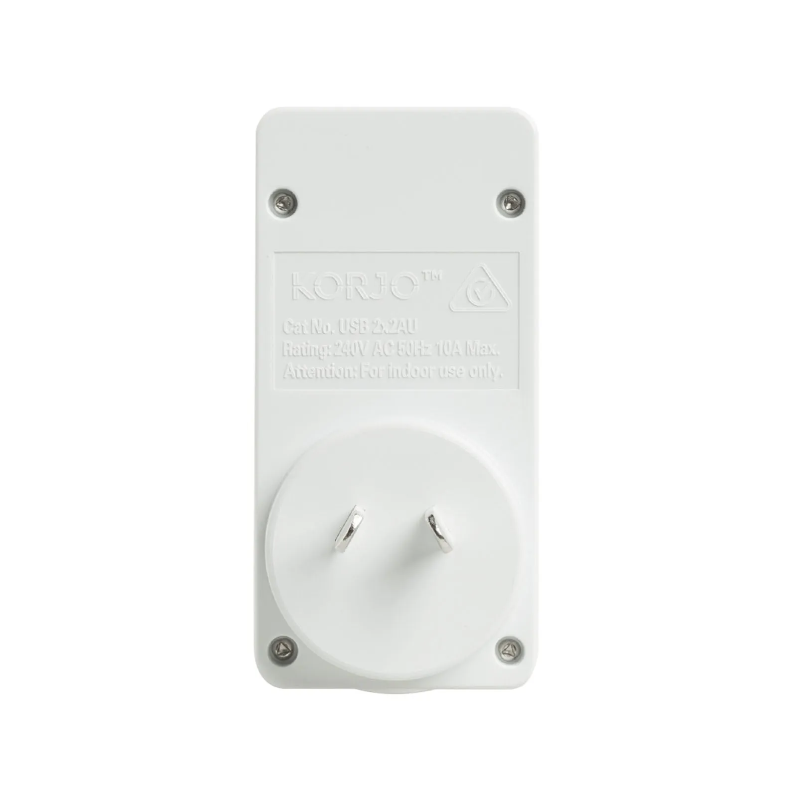 Korjo Travel Adaptor 2 USB Port Australia To Japan