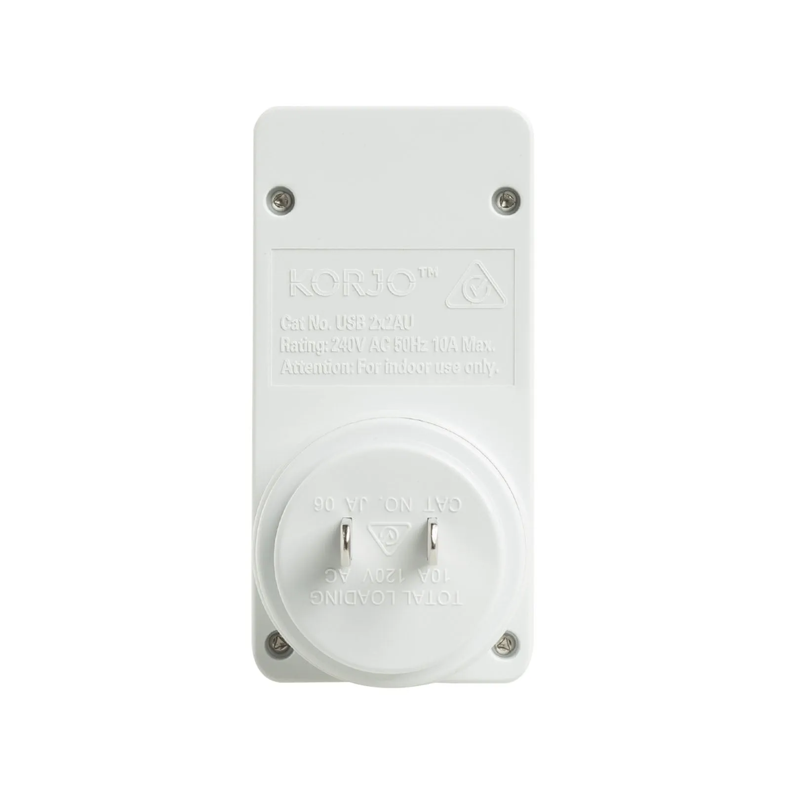 Korjo Travel Adaptor 2 USB Port Australia To Japan