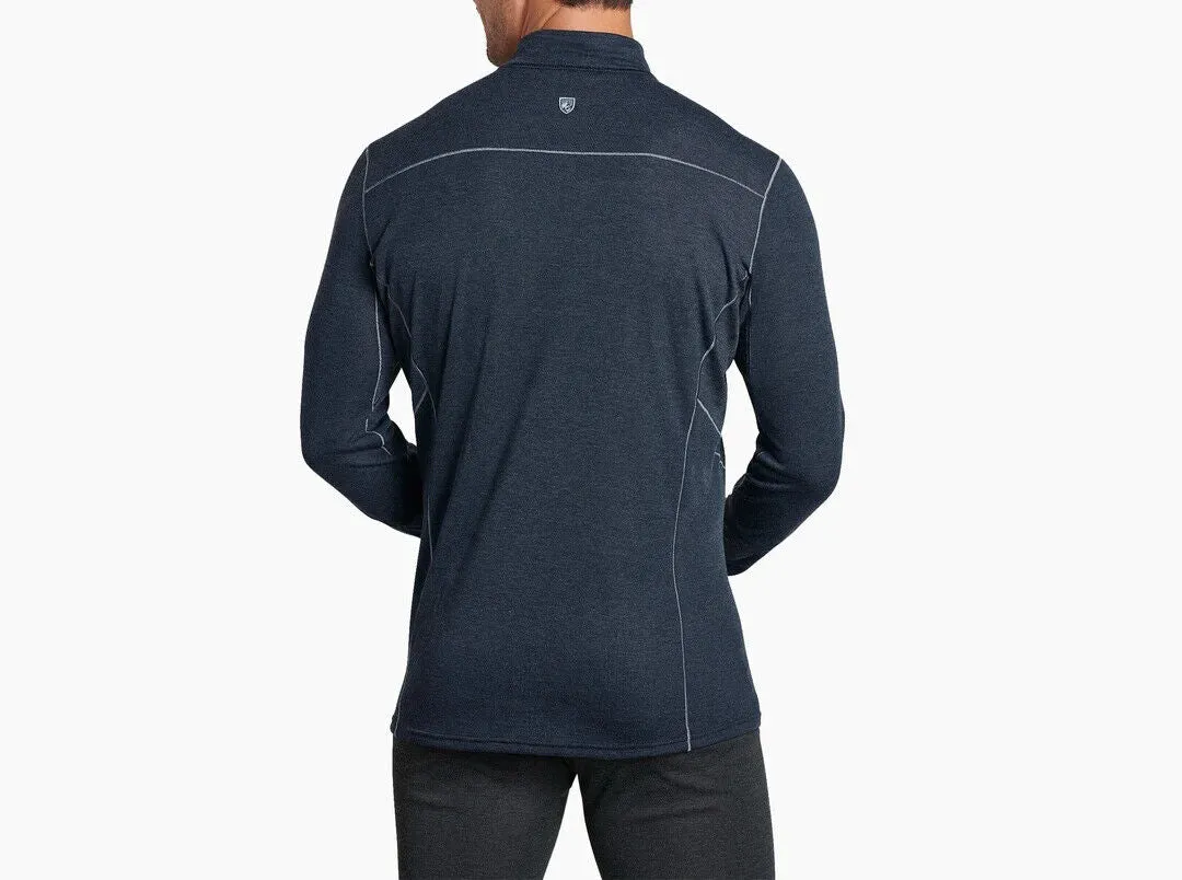 Kuhl Men's Akkomplice Zip Neck Base Layer Top Size Small