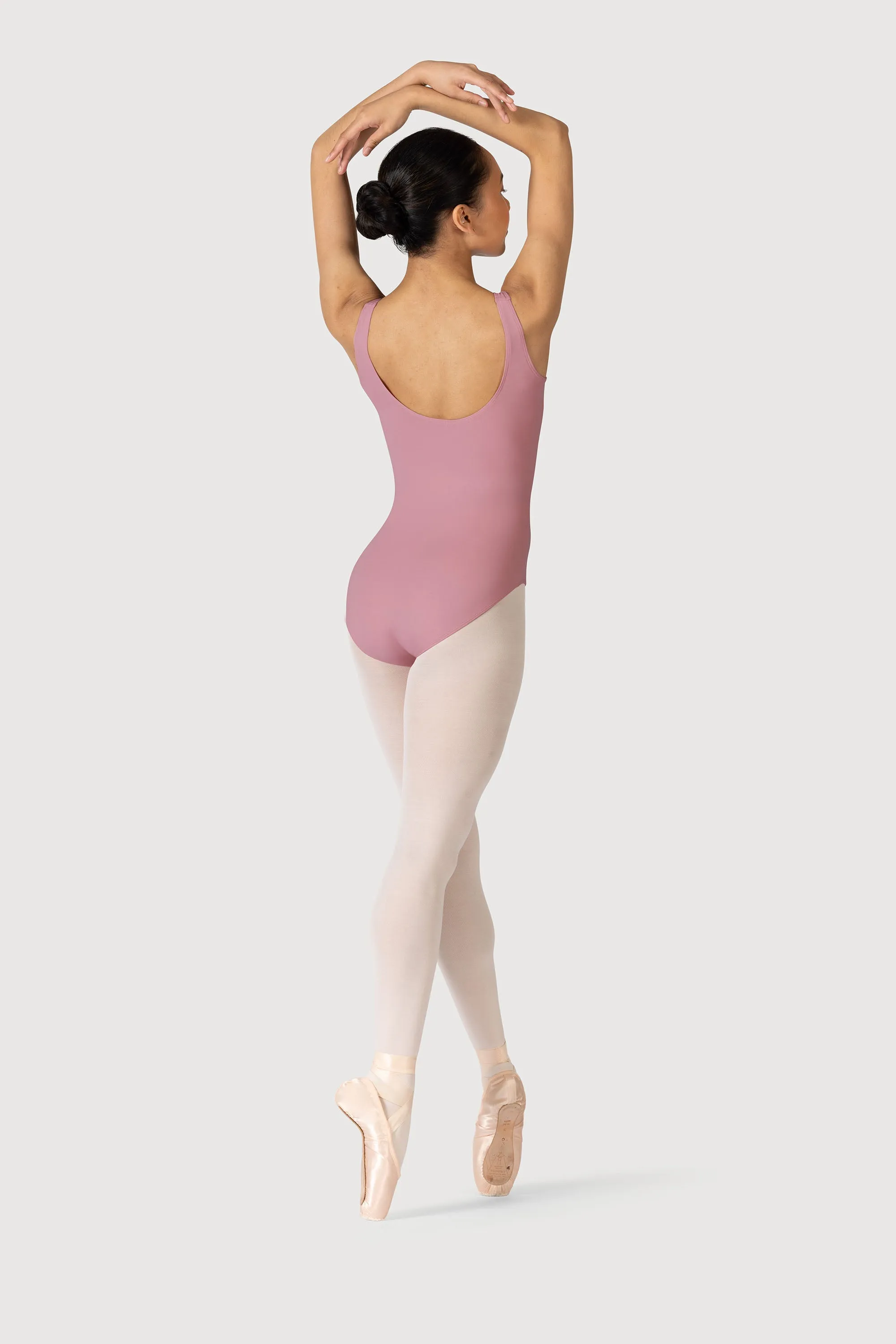 L0828L - Bloch Overture Odetta Sleeveless Pleat Womens Leotard