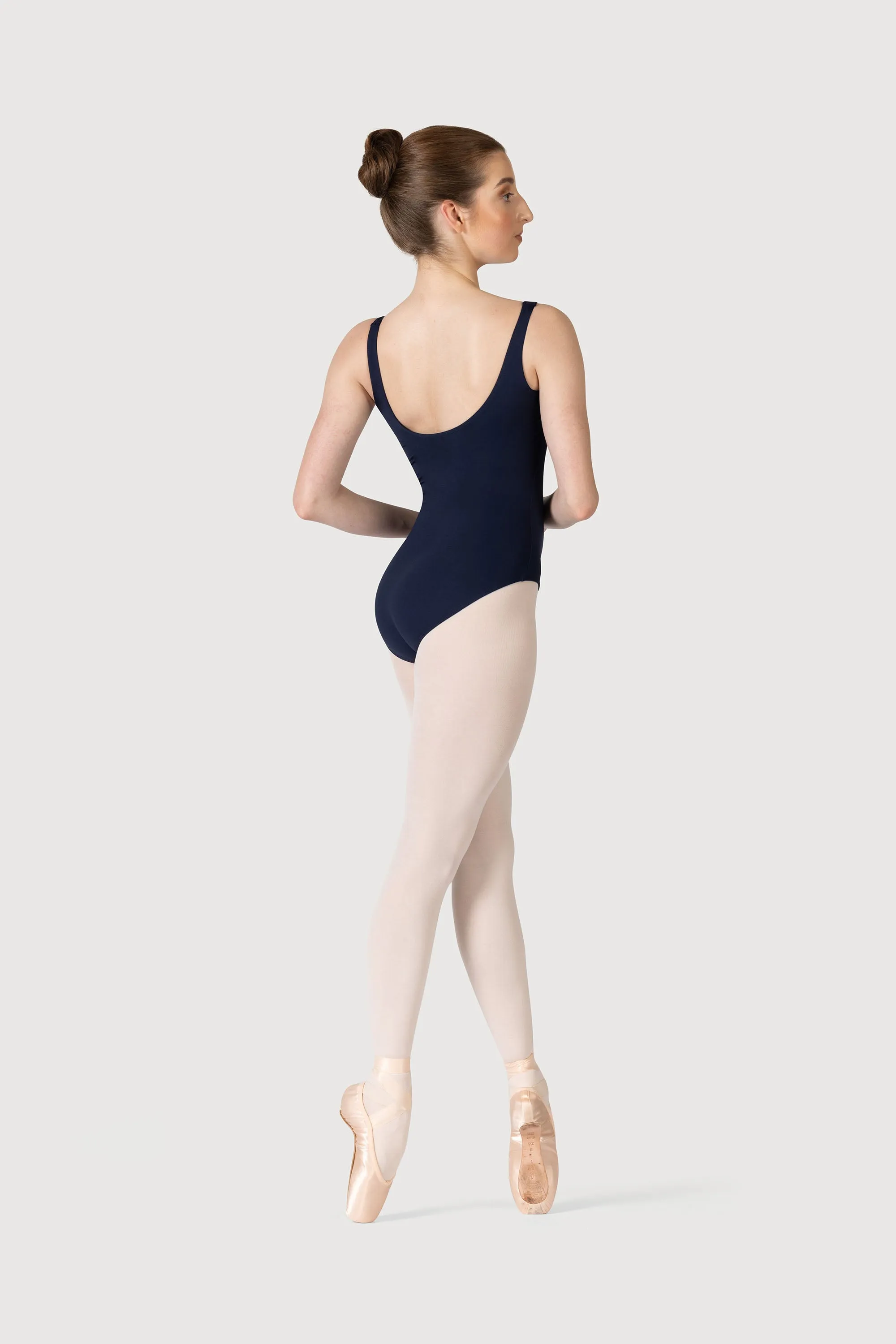 L0828L - Bloch Overture Odetta Sleeveless Pleat Womens Leotard