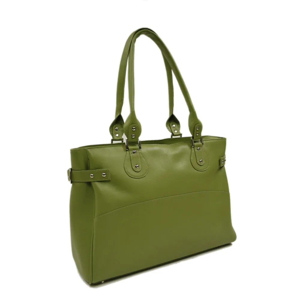 LARGE LADIES SIDE STRAP TOTE