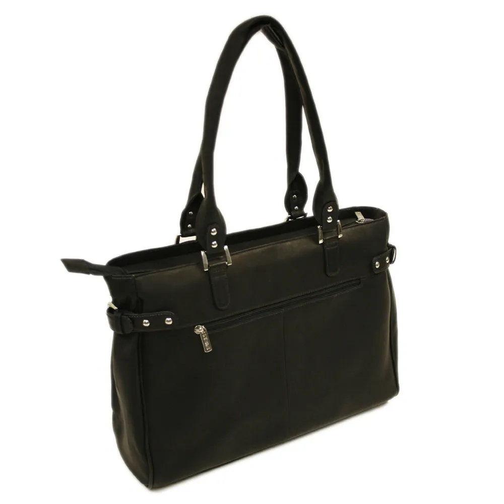 LARGE LADIES SIDE STRAP TOTE