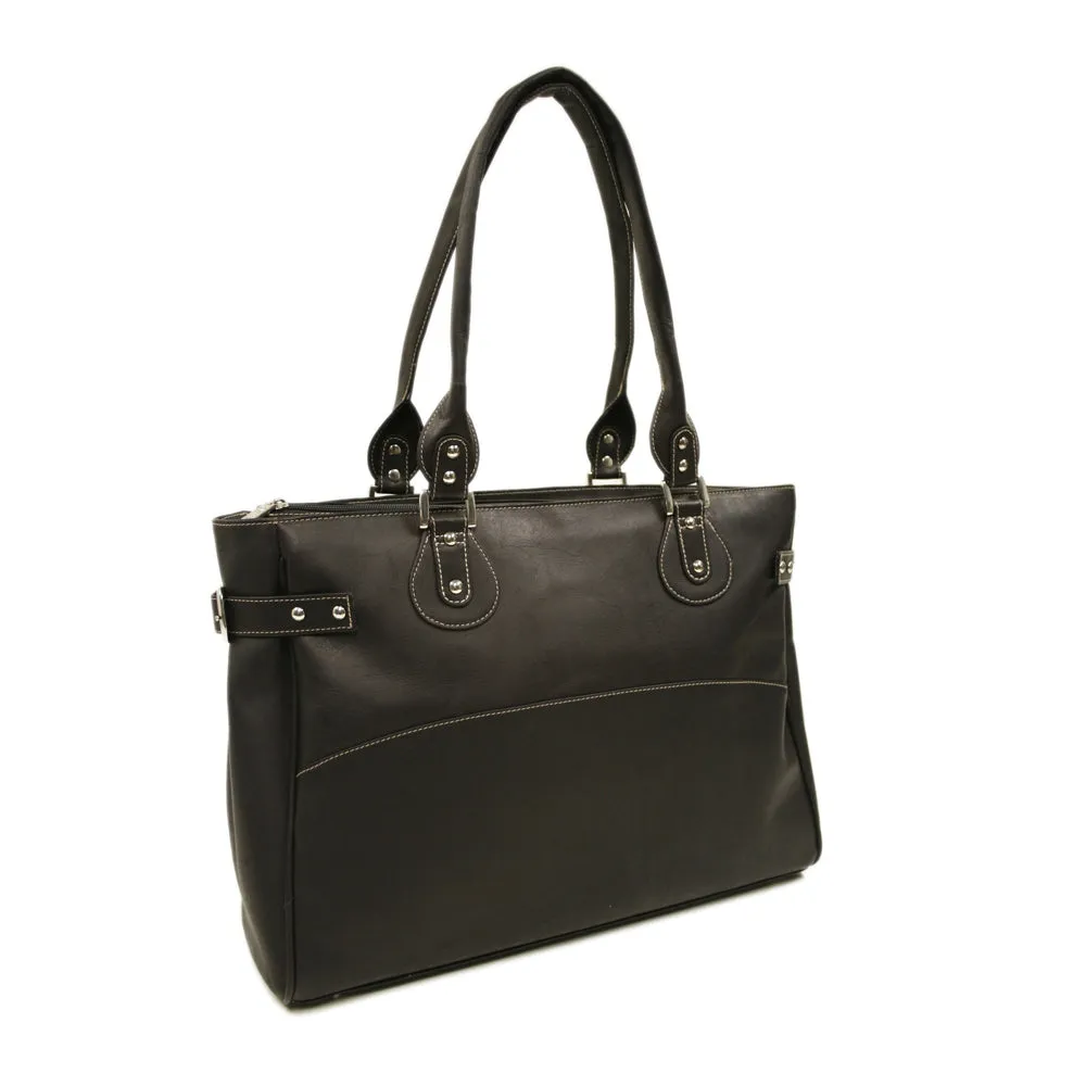 LARGE LADIES SIDE STRAP TOTE