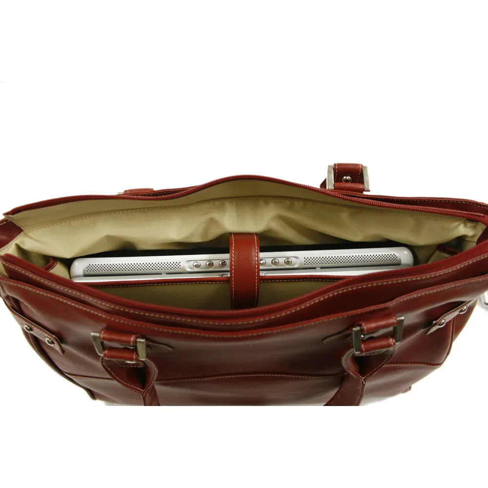 LARGE LADIES SIDE STRAP TOTE