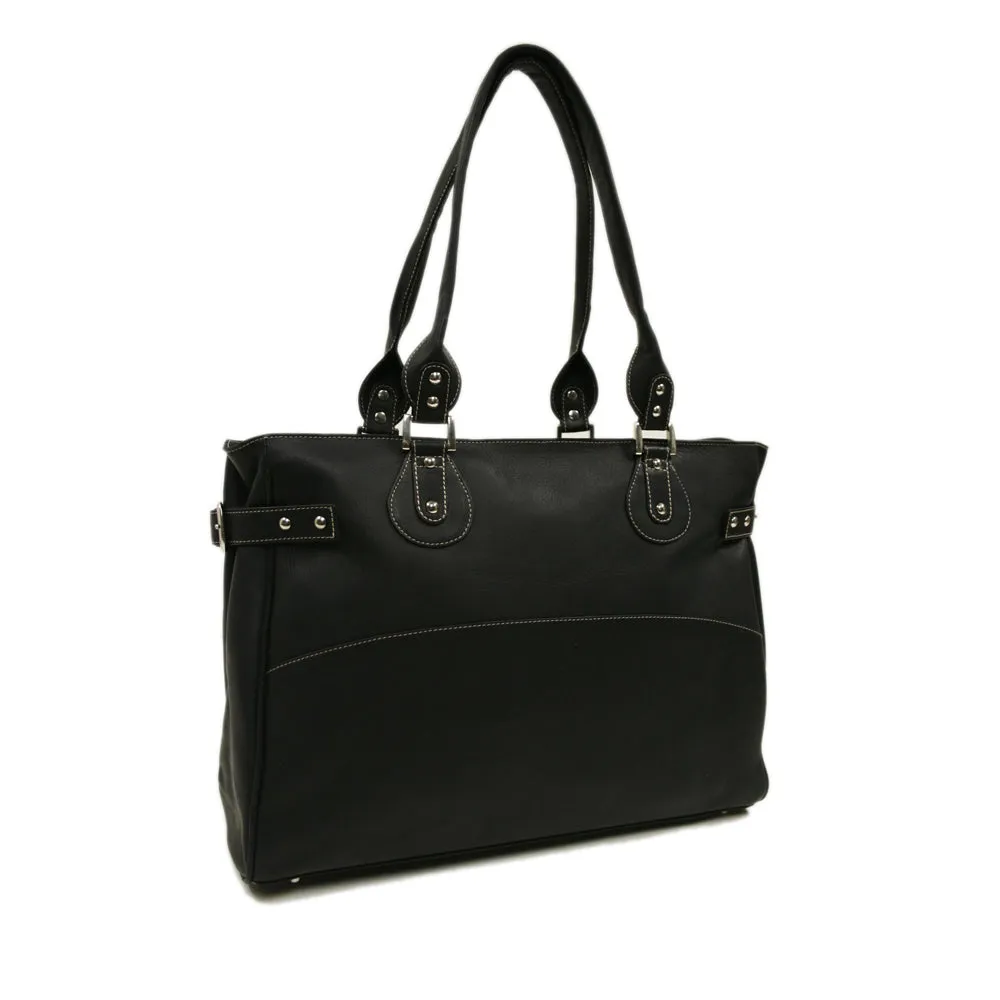 LARGE LADIES SIDE STRAP TOTE