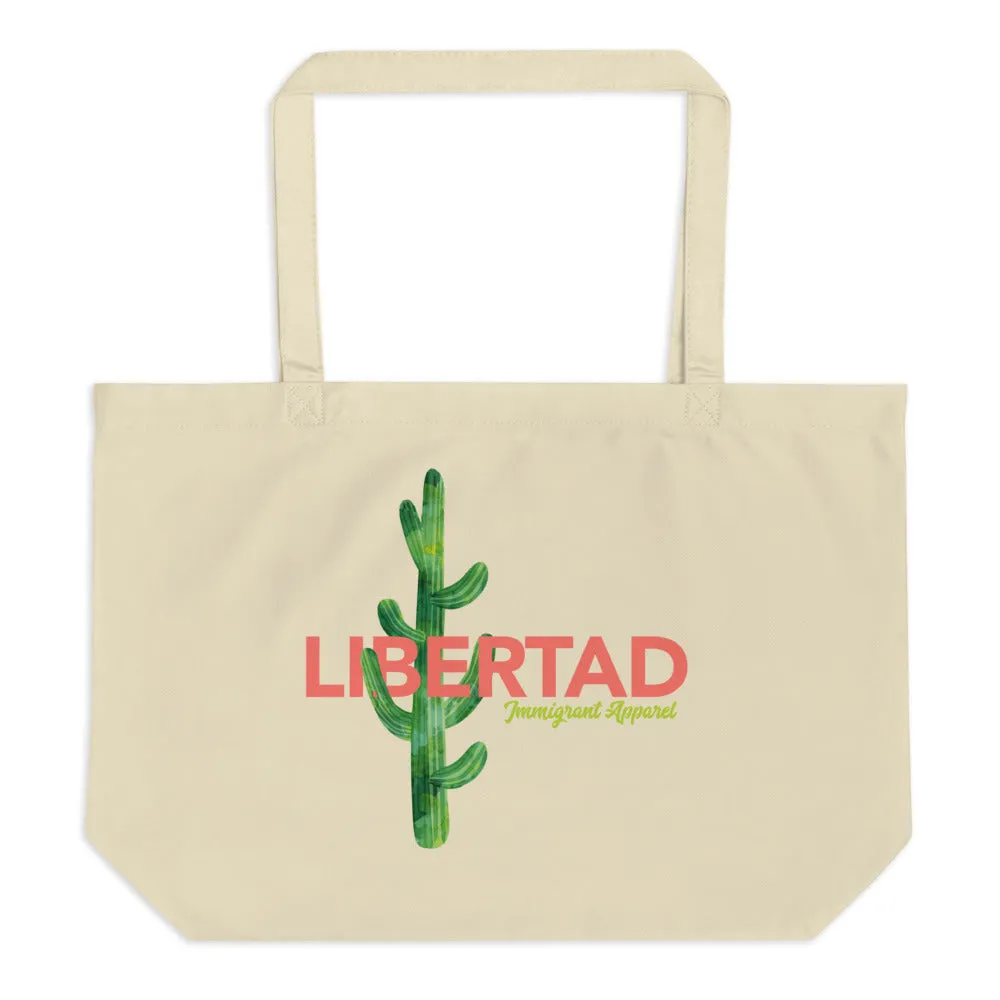 Large Organic Libertad Tote Bag