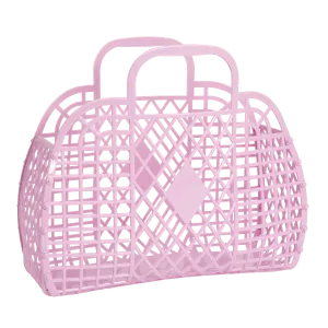 Large Retro Basket | Lilac