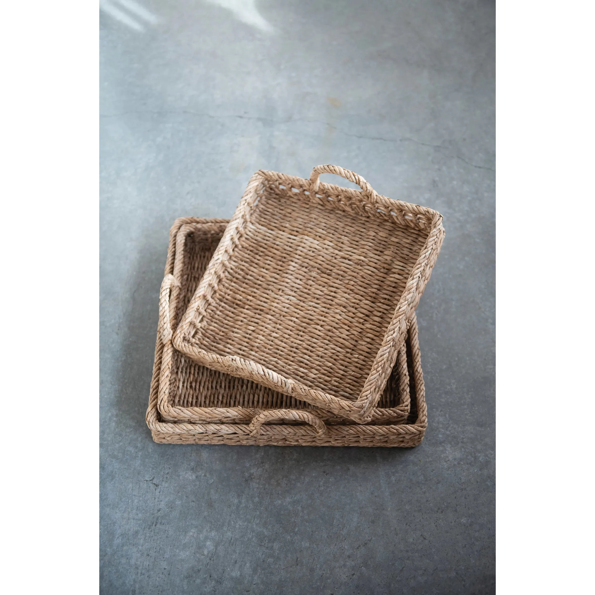 Large Water Hyacinth Tray