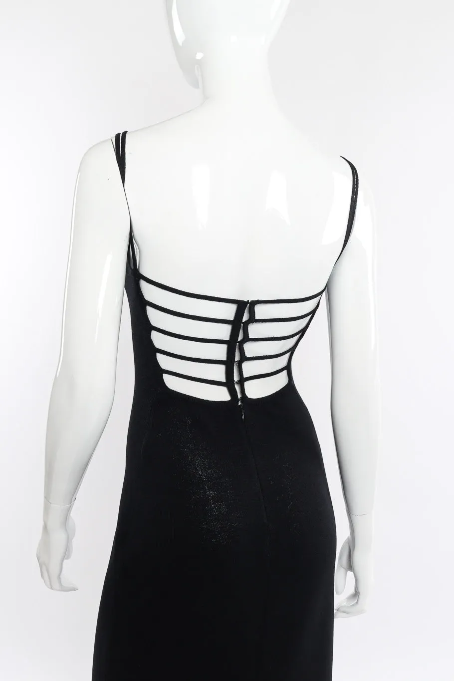 Lattice Back Knit Dress