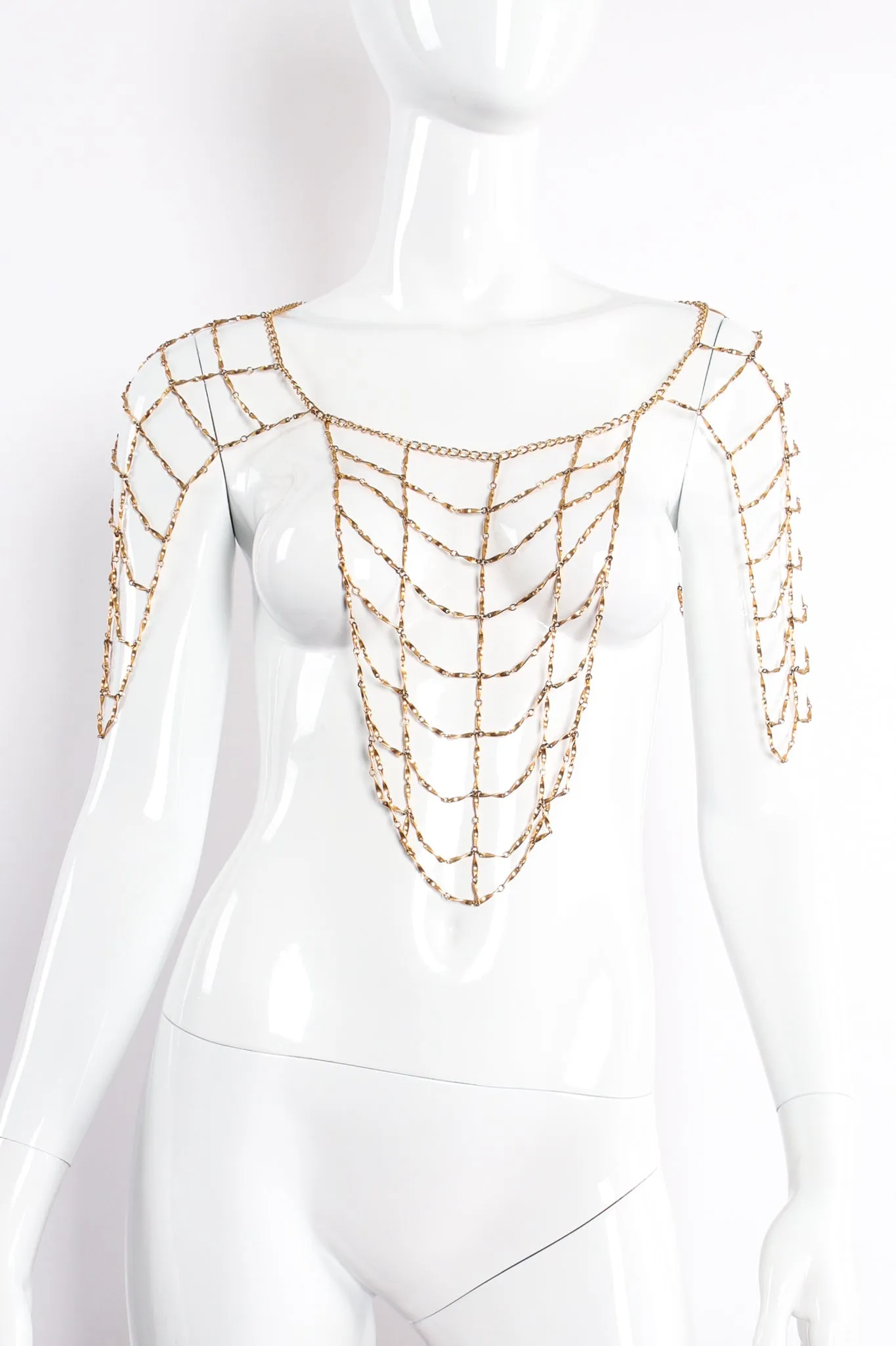 Lattice Cage Panel Body Chain