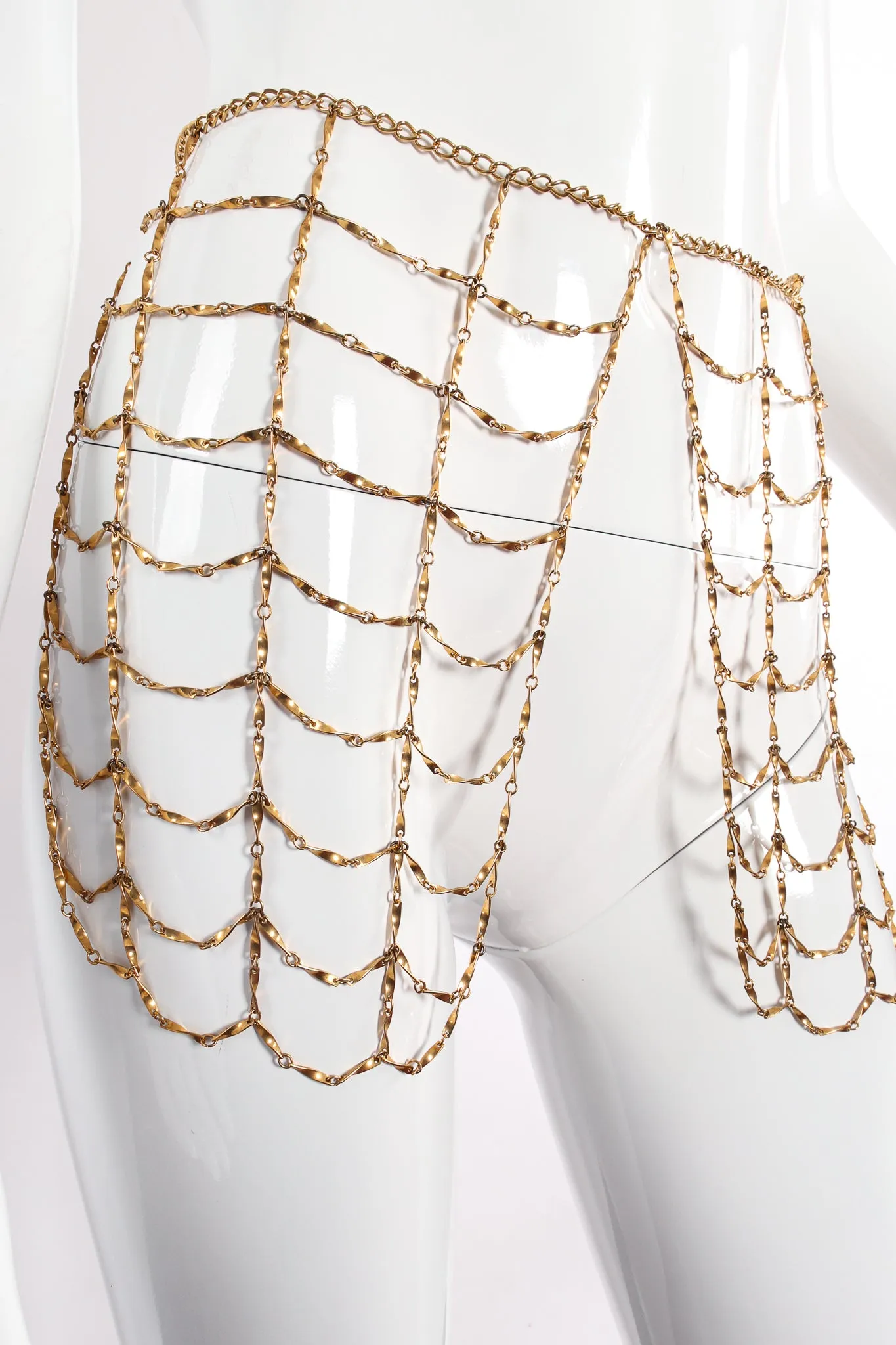 Lattice Cage Panel Body Chain