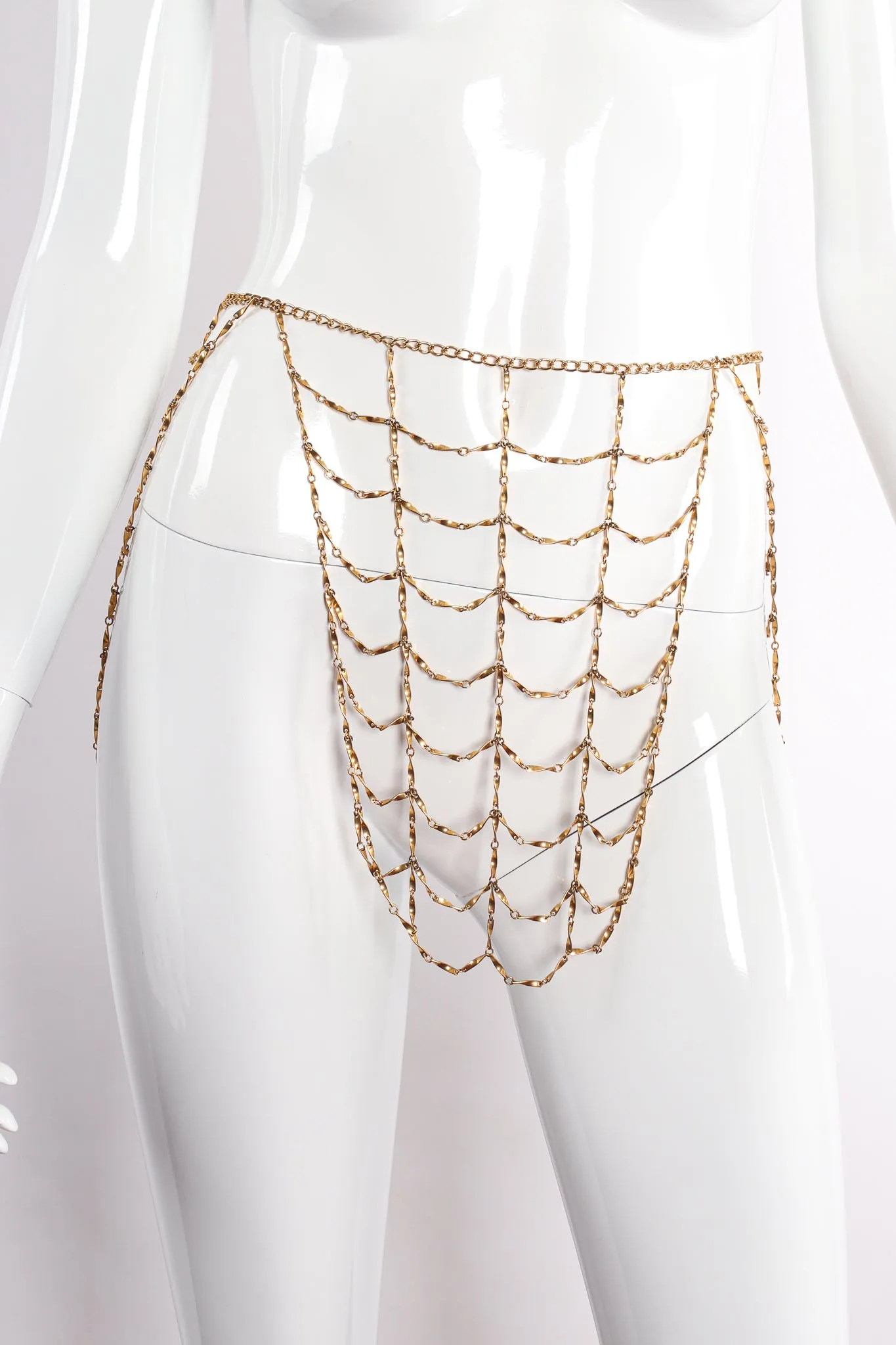 Lattice Cage Panel Body Chain