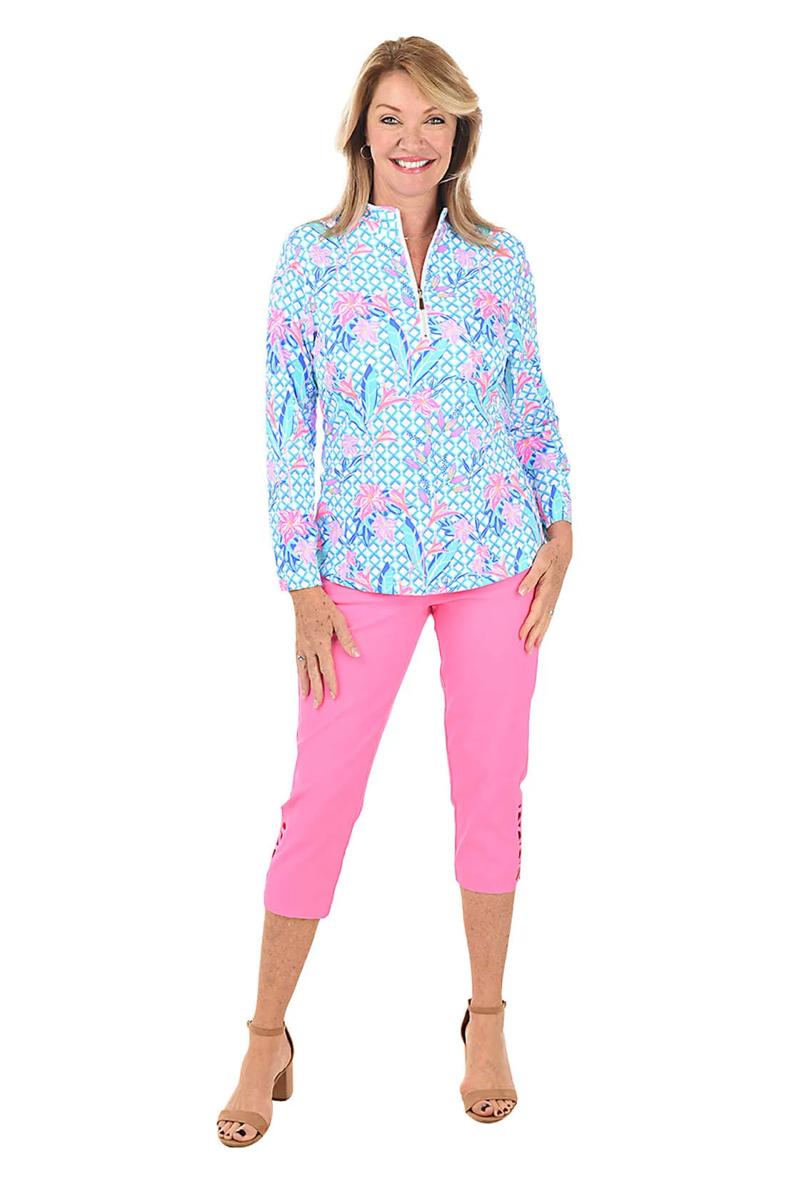 Lattice Crop Pant