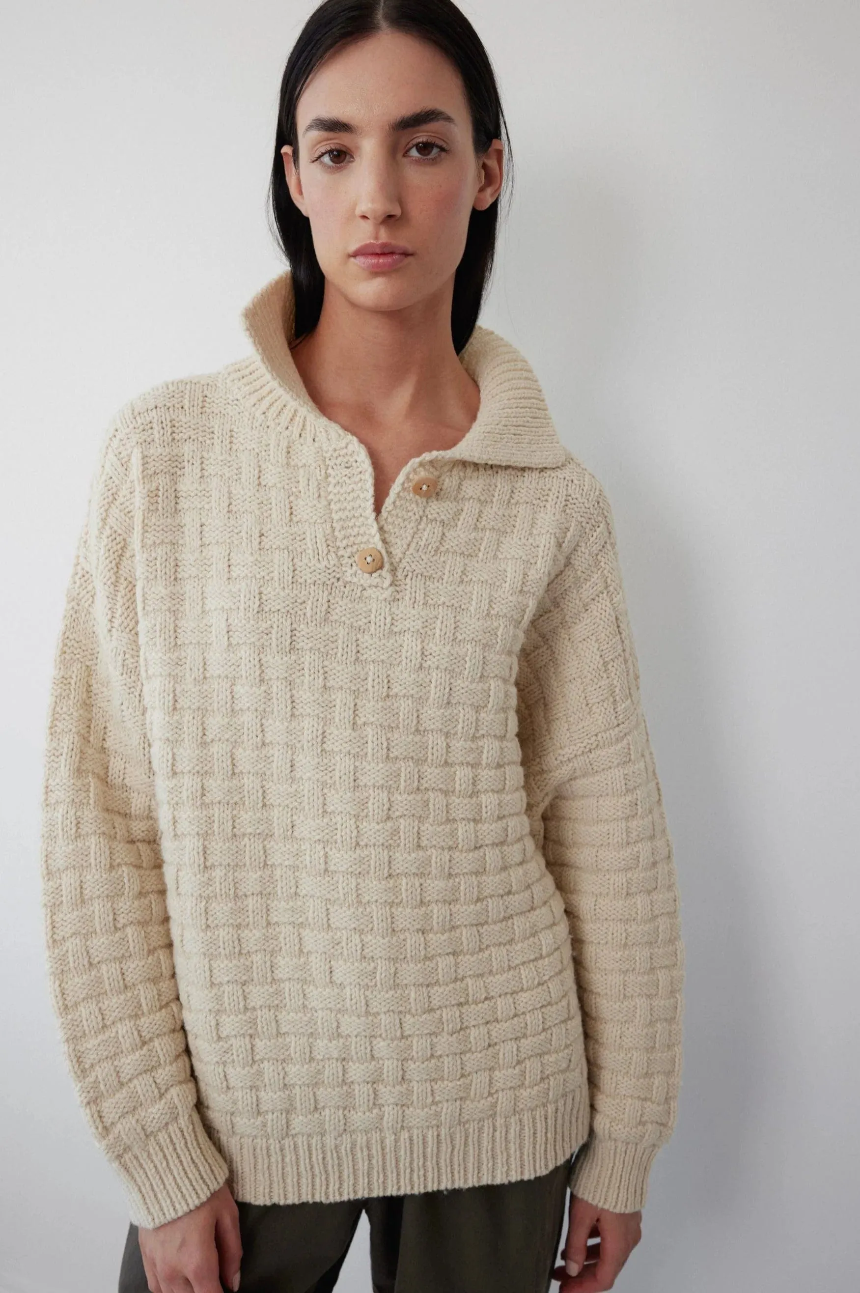 Lattice Popover | Ecru
