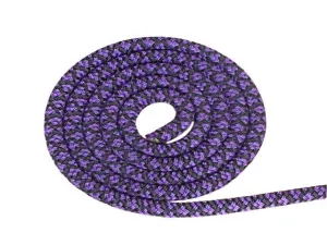 Lattice - Purple-Black halter - 8mm