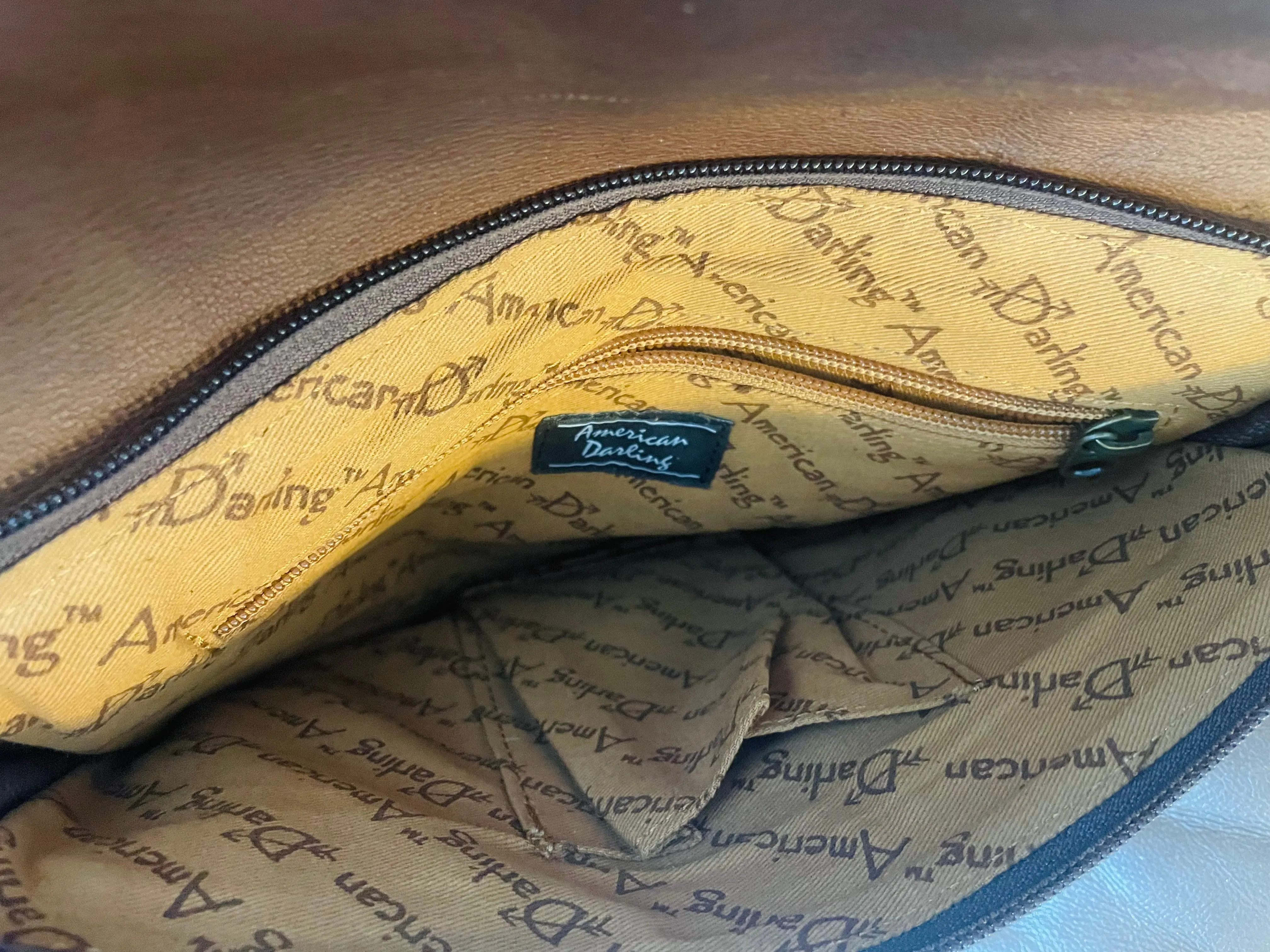 Leather Tooled & Cutout Firebird Crossbody Purse