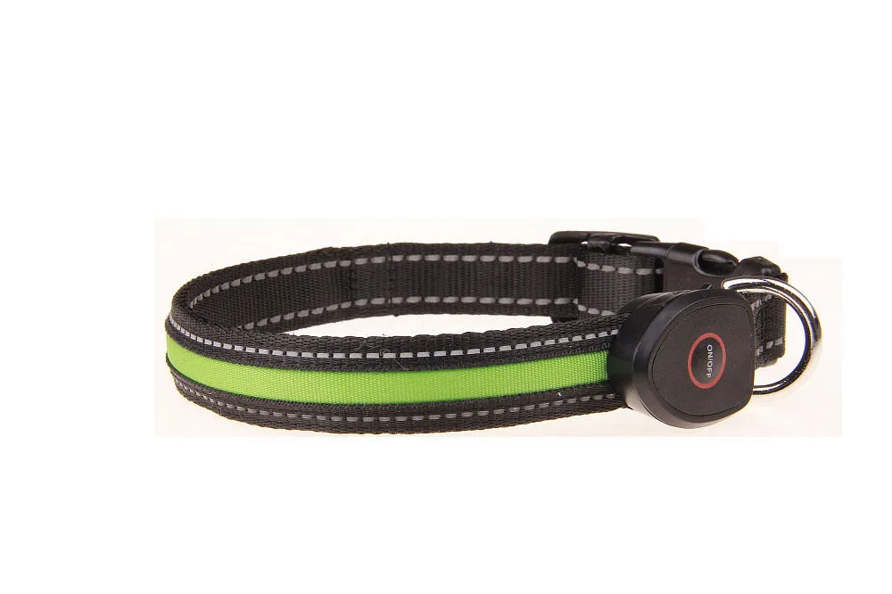 LED Dog and Cat Collar USB Rechargeable