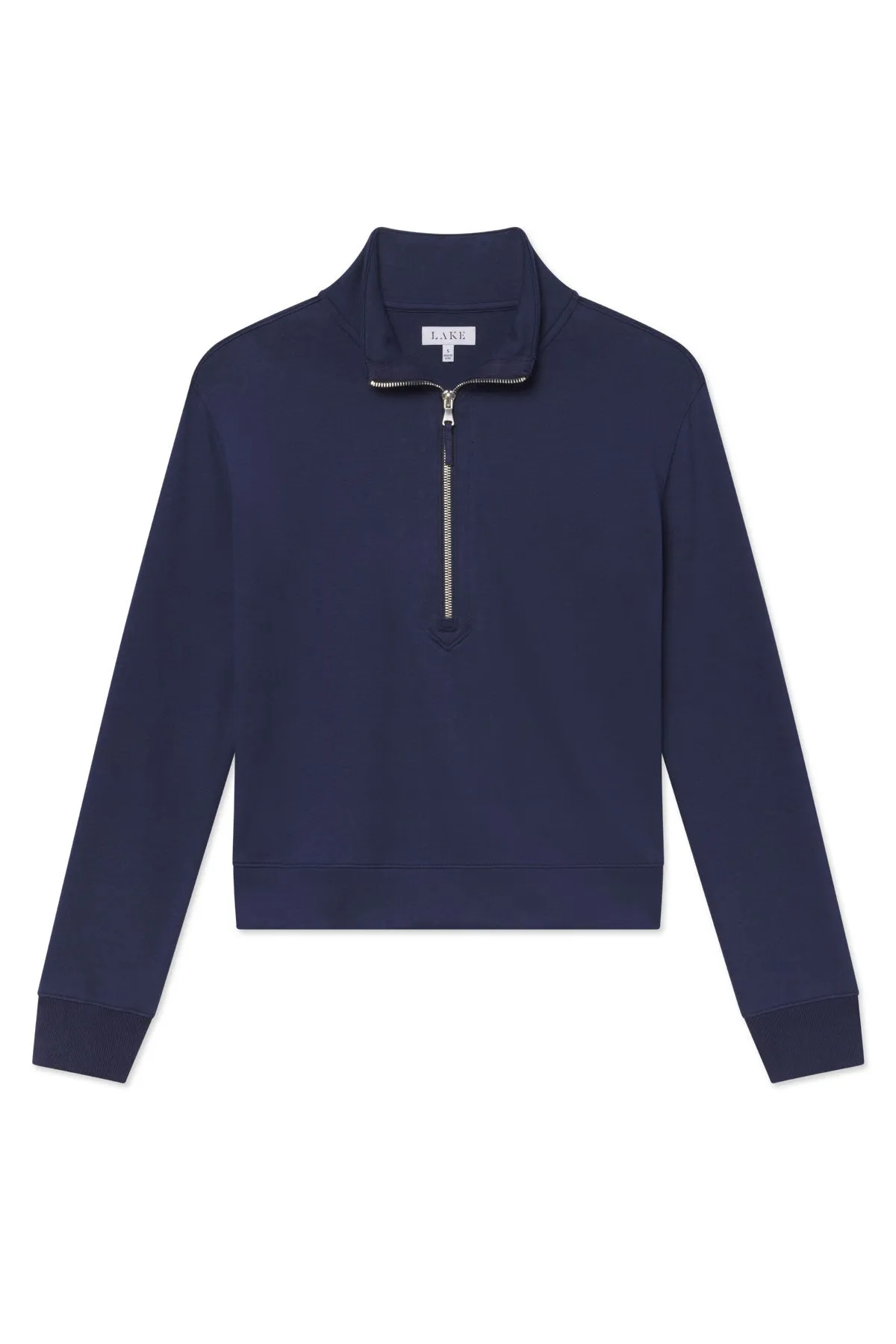 Leisure Quarter Zip in English Navy