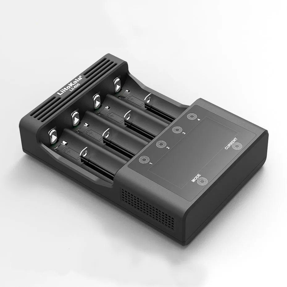 LiitoKala Lii-600 Intelligent Battery Charger for Ni-Cd, Ni-MH and Li-Ion